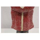 Vintage-Look Christmas Santa Claus Figurine with Red Coat