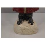 Vintage-Look Christmas Santa Claus Figurine with Red Coat