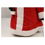 16-Inch Santa Claus Christmas Figure with Tree Decor