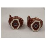 Thanksgiving Turkey Theme Plates and Ceramic Table Decor Lot