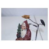 Star Folk Greg Guedel Christmas Figurine Lot - Santa, Snowmen, Signed