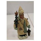 Star Folk Greg Guedel Christmas Figurine Lot - Santa, Snowmen, Signed