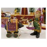 Pam Schifferl Christmas Santa Figurine Collection