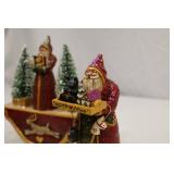 Pam Schifferl Christmas Santa Figurine Collection