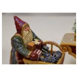 Pam Schifferl Christmas Santa Figurine Collection