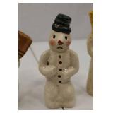 Walnut Ridge Collectibles Snowman Figurine Lot