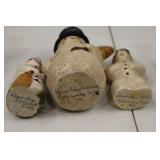 Walnut Ridge Collectibles Snowman Figurine Lot