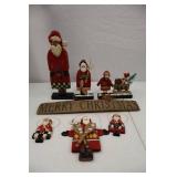 Rustic Wood Christmas Decor and Ornaments Lot, Alina Spellmann Midwest