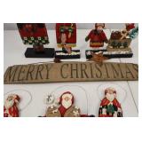 Rustic Wood Christmas Decor and Ornaments Lot, Alina Spellmann Midwest