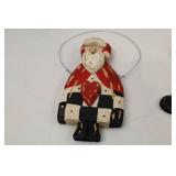 Rustic Wood Christmas Decor and Ornaments Lot, Alina Spellmann Midwest