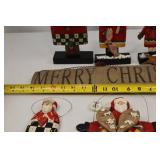 Rustic Wood Christmas Decor and Ornaments Lot, Alina Spellmann Midwest