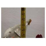 24-Inch Snowman Christmas Decor Figure with Scarf and Mittens