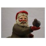 Department 56 Santa on Mule Figurine - Leo Smith Our Town Collection