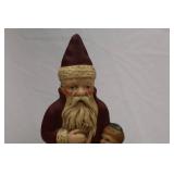 Walnut Ridge Primitives Christmas Santa Figure Lot, Signed 1991-1995