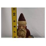 Walnut Ridge Primitives Christmas Santa Figure Lot, Signed 1991-1995