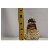 4 Walnut Ridge Santa Christmas Figurines, Signed by Kathi Lorance Bejma