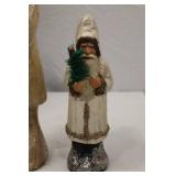 Set of Walnut Ridge Belsnickle Santa Figures, Herr Collection, 1993-1999