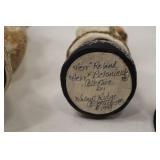 Set of Walnut Ridge Belsnickle Santa Figures, Herr Collection, 1993-1999