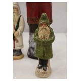Walnut Ridge Belsnickle Santa & Figurine Collection - 7 Pieces, Handcrafted USA