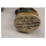 Vintage Walnut Ridge Belsnickle Christmas Figurine Lot (6 pcs)