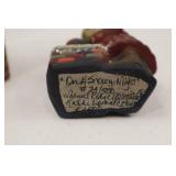 3-Piece Santa Christmas Figurine Lot, Walnut Ridge Collectibles