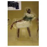 Seasons of Cannon Falls 3-Piece Christmas Ornament Set NIB