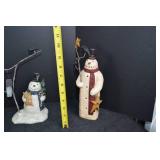 Greg Gueldel Rustic Snowman and Sign