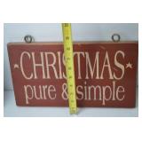 Christmas Decor Lot: Santa Figures, Signs & Star, Midwest Limited Edition