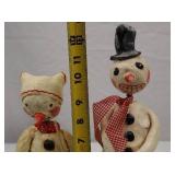 Penny McAllister Snowman Decor Figurines, 11 in. Holiday Lot