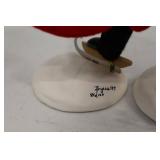 Byers Choice 1999 Limited Edition The Skaters Figurine Pair