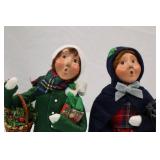 Byers Choice Carolers Figurine Lot - 2 Pieces, 1997 Signed