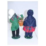 Byers Choice Carolers Figurine Lot - 2 Pieces, 1997 Signed