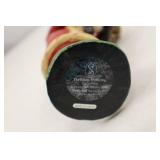 Penny McAllister Christmas Santa Figure with Bear, 12 in, 2004