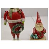 Penny McAllister Christmas Santa Figurines and Box Lot