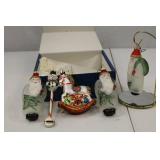 Lauscha Glas Christmas Ornaments Winter Sheen Glass Collection Germany