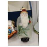 Lauscha Glas Christmas Ornaments Winter Sheen Glass Collection Germany