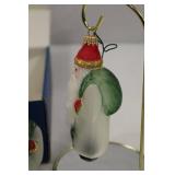 Lauscha Glas Christmas Ornaments Winter Sheen Glass Collection Germany