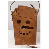 Rustic Christmas Metal Decor Lot: Snowman Lanterns, Garlands & Stakes