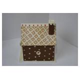 Christmas Gingerbread Village Ornaments Lot: Bakery Houses, Candy Canes, Mini Utensils