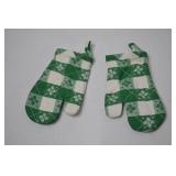 Vintage Miniature Kitchen Utensil Decor Lot - Red Green Handles