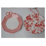 Set of 8 Midwest of Cannon Falls Miniature Plate Ornaments