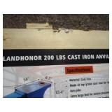 LandHonor 200lb Anvil