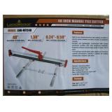 LandHonor 48" Tile Cutter