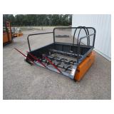 LandHonor Skid Steer Round Bale Processor