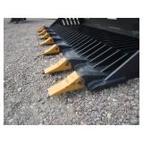 LandHonor 78" Skid Steer Skeleton Rock Bucket