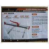 LandHonor 48" Tile Cutter