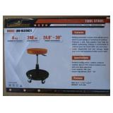 LandHonor Rolling Shop Stool