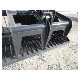 LandHonor 44" Mini Skid Steer Skeleton Bucket w/Grapple