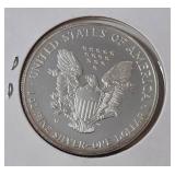 2004 W  Silver Eagle  - Proof Mint   1 Oz. Fine Silver