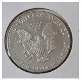 1991 S   Silver Eagle - Proof Mint   1 Oz. Fine Silver